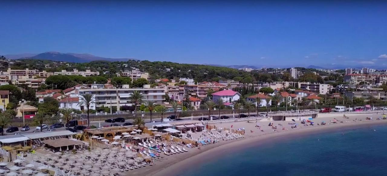 Apt Golfe Juan - 5Min Des Plages - Parking Privee - Piscine Rooftop วาลูริส ภายนอก รูปภาพ