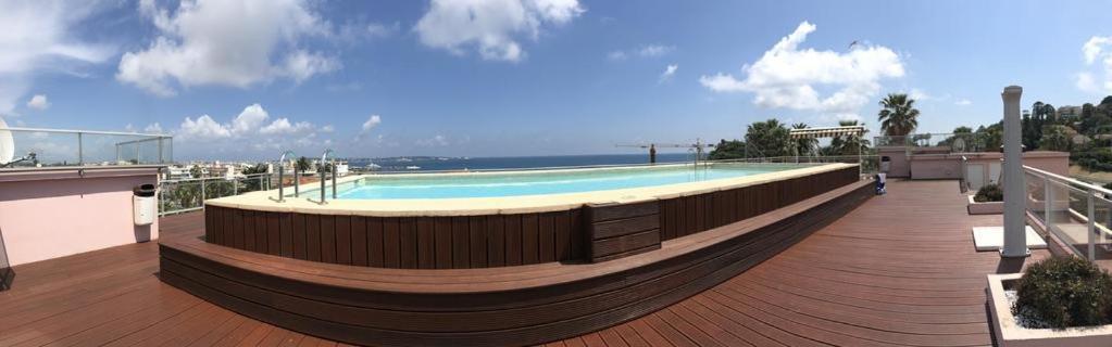 Apt Golfe Juan - 5Min Des Plages - Parking Privee - Piscine Rooftop วาลูริส ภายนอก รูปภาพ